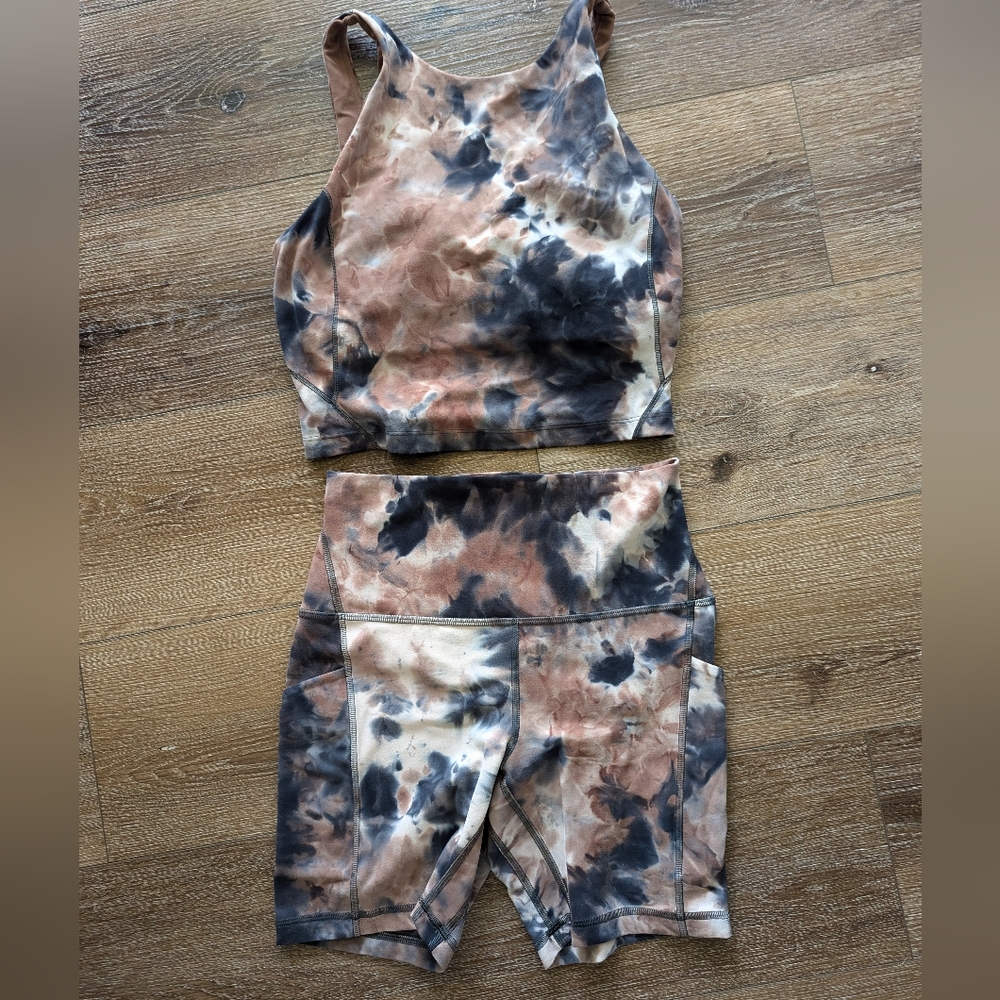 Lululemon Bundle - Align High-Neck Tank Top + High-Rise Short with Pockets 6"